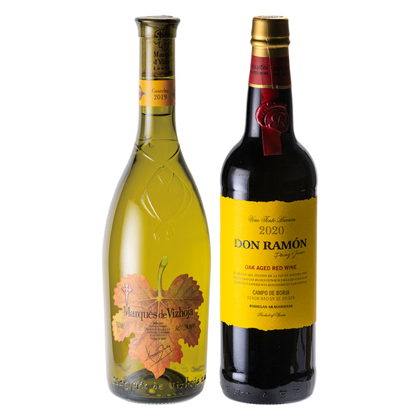 スペインワインの代表品種　赤白2本セット